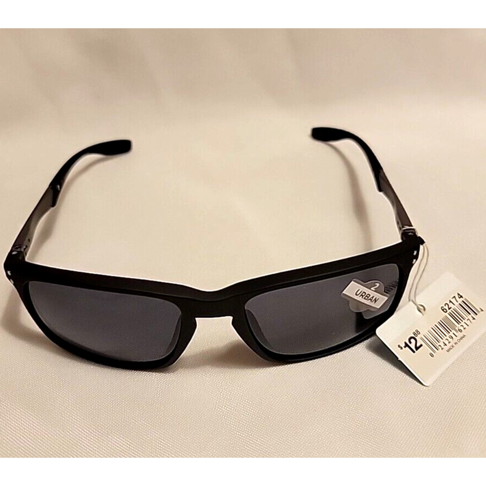 Piranha Jack Square Sunglasses Black Style # 62174